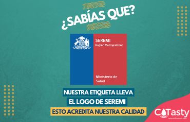 ¿Sabias que en nuestras etiquetas llevamos el logo de SEREMI?